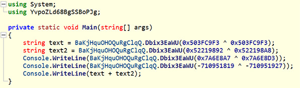 After String Encryption